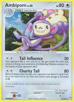 Ambipom (3/123) [Diamond & Pearl: Mysterious Treasures]-1