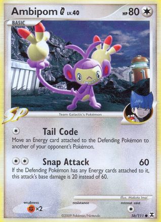Ambipom G (56/111) [Platinum: Rising Rivals]-1