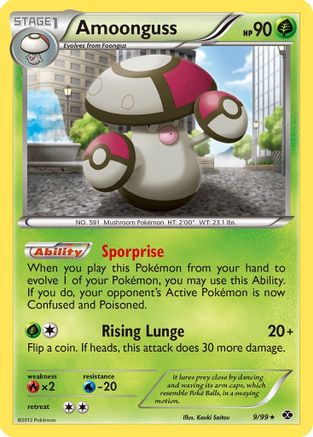Amoonguss (9/99) [Black & White: Next Destinies]-1