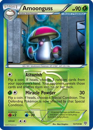 Amoonguss (13/135) [Black & White: Plasma Storm]-1