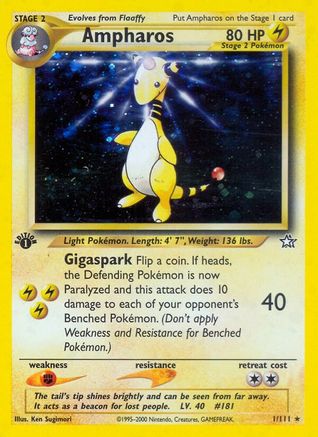 Ampharos (1/111) [Neo Genesis Unlimited]-1