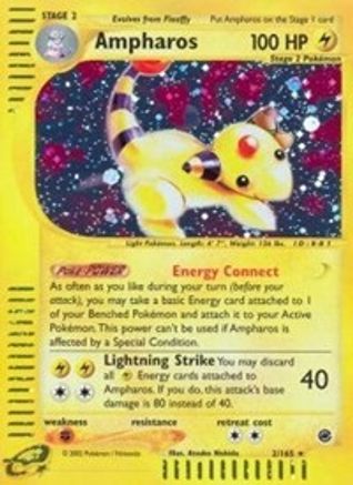 Ampharos (2/165) [Expedition: Base Set]-1