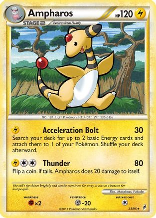 Ampharos (23/95) [HeartGold & SoulSilver: Call of Legends]-1