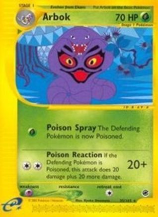 Arbok (35/165) [Expedition: Base Set]-1