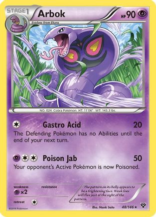 Arbok (48/146) [XY: Base Set]-1