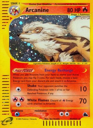 Arcanine (H2/H32) [Skyridge]-1