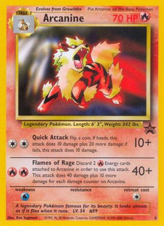 Arcanine (6) [Wizards of the Coast: Black Star Promos]-1