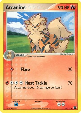 Arcanine (18/112) [EX: FireRed & LeafGreen]-1