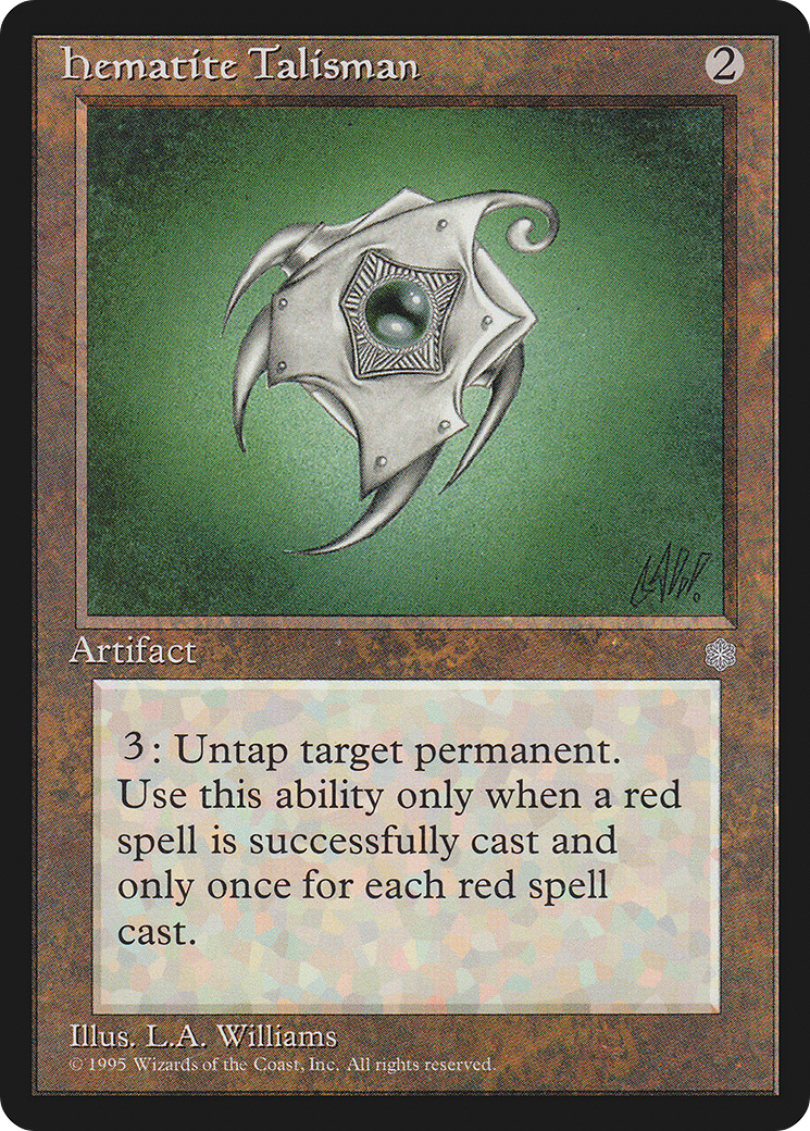 Hematite Talisman [Ice Age]-1