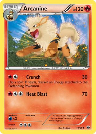 Arcanine (13/99) [Black & White: Next Destinies]-1