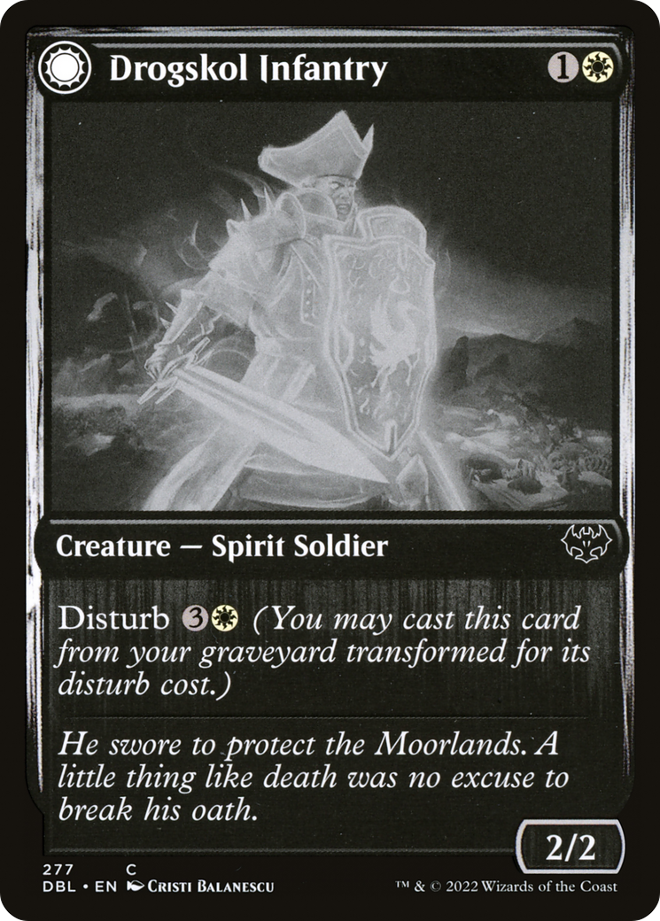 Drogskol Infantry // Drogskol Armaments [Innistrad: Double Feature]-4