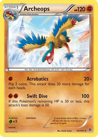 Archeops (54/101) [Black & White: Plasma Blast]-1