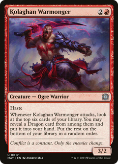 Kolaghan Warmonger [March of the Machine: The Aftermath]-1
