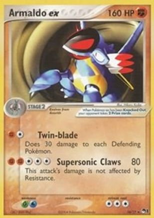 Armaldo ex (16/17) [POP Series 1]-1