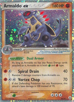 Armaldo ex (84/92) [EX: Legend Maker]-1