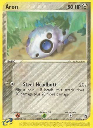 Aron (56/100) [EX: Sandstorm]-1