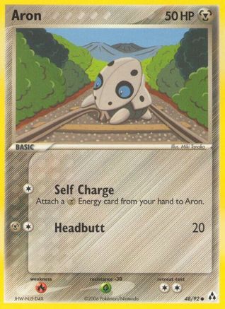 Aron (48/92) [EX: Legend Maker]-1