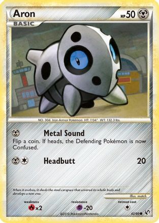 Aron (42/90) [HeartGold & SoulSilver: Undaunted]-1
