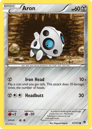Aron (57/101) [Black & White: Plasma Blast]-1