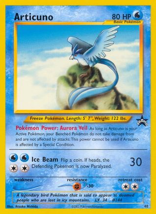 Articuno (48) [Wizards of the Coast: Black Star Promos]-1