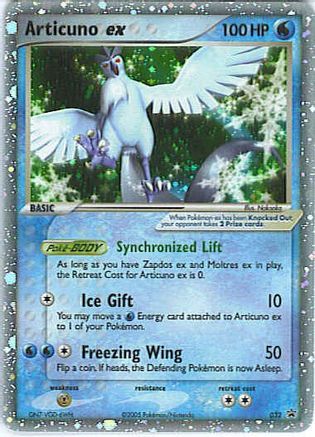 Articuno ex (032) [Nintendo: Black Star Promos]-1