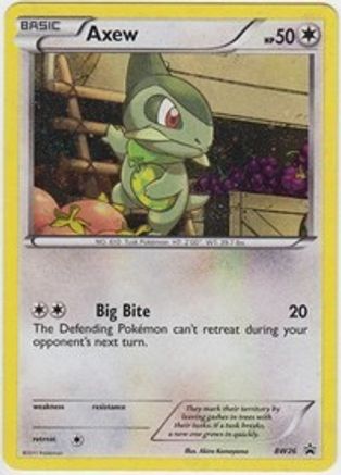 Axew (BW26) [Black & White: Black Star Promos]-1