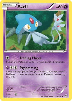 Azelf (38/101) [Black & White: Plasma Blast]-1
