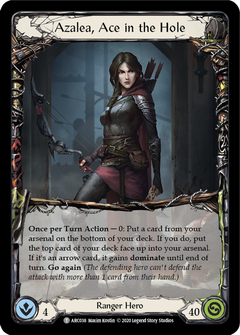 Azalea, Ace in the Hole // Crucible of Aetherweave [U-ARC038 // U-ARC115] (Arcane Rising Unlimited)-1