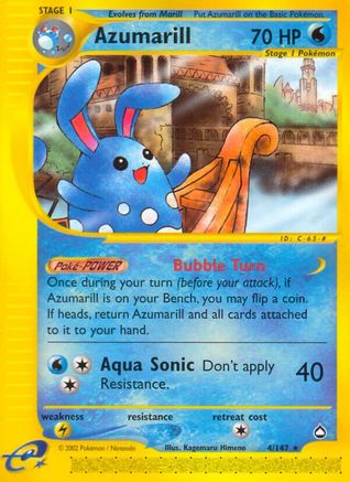 Azumarill (4/147) [Aquapolis]-1