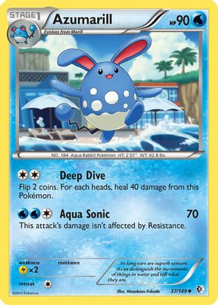 Azumarill (37/149) [Black & White: Boundaries Crossed]-1