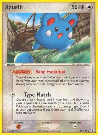 Azurill (20/113) [EX: Delta Species]-1