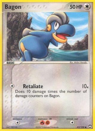 Bagon (43/108) (Stamped) [EX: Power Keepers]-1