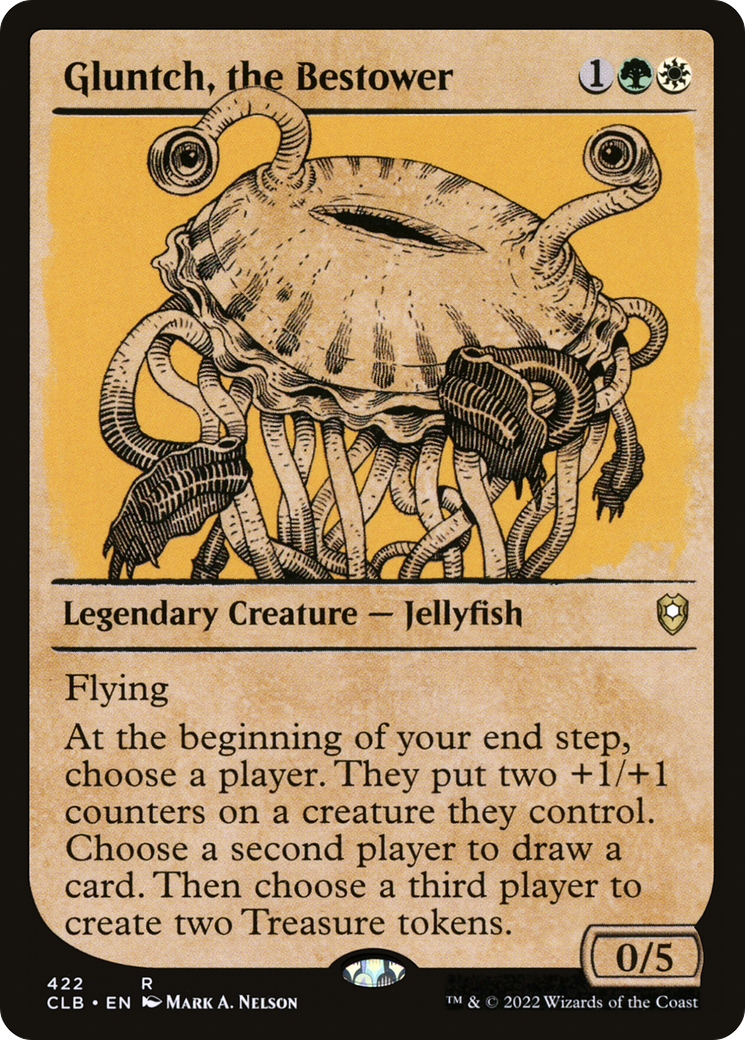 Gluntch, the Bestower (Showcase) [Commander Legends: Battle for Baldur's Gate]-1