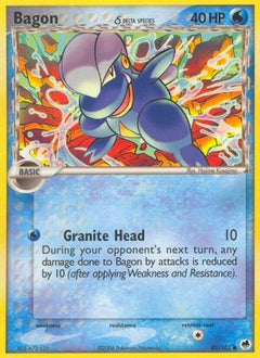 Bagon (43/101) (Delta Species) [EX: Dragon Frontiers]-1