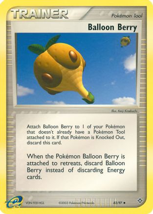 Balloon Berry (82/97) [EX: Dragon]-1