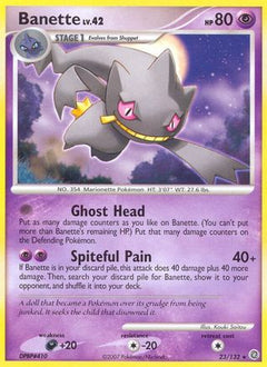 Banette (23/132) [Diamond & Pearl: Secret Wonders]-1