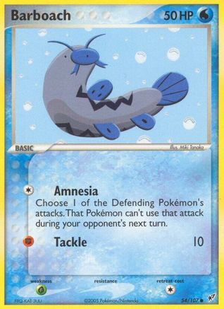 Barboach (54/107) (Stamped) [EX: Deoxys]-1