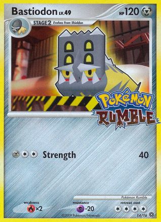 Bastiodon (14/16) [Pokémon Rumble]-1