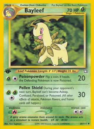 Bayleef (28/111) [Neo Genesis Unlimited]-1
