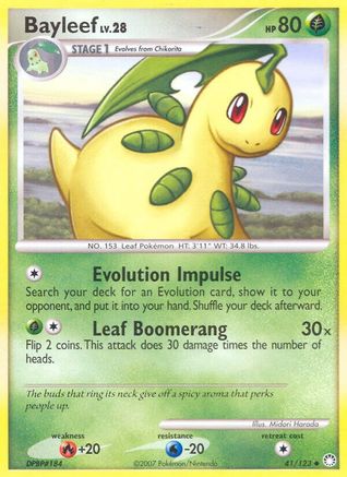 Bayleef (41/123) [Diamond & Pearl: Mysterious Treasures]-1