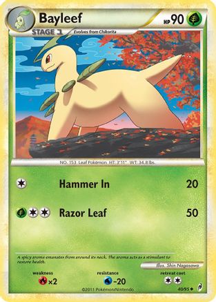 Bayleef (40/95) [HeartGold & SoulSilver: Call of Legends]-1