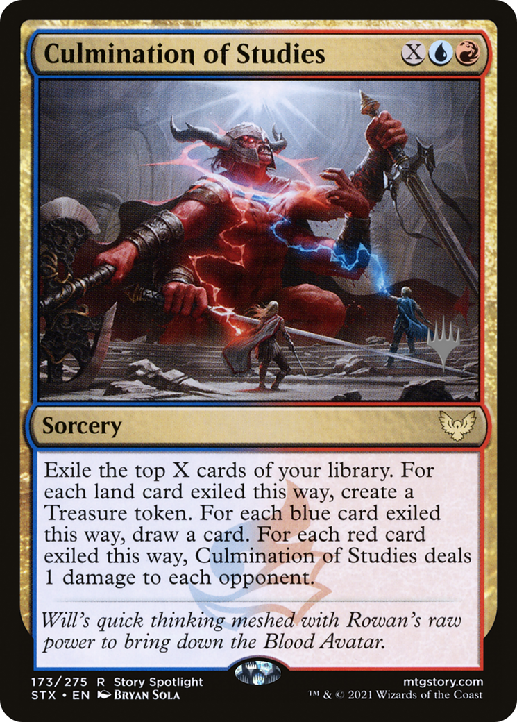Culmination of Studies (Promo Pack) [Strixhaven: School of Mages Promos]-1