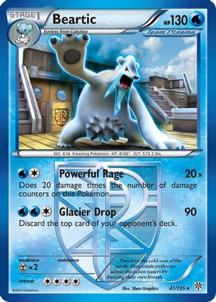 Beartic (41/135) [Black & White: Plasma Storm]-1