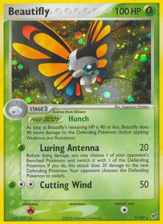 Beautifly (2/107) (Stamped) [EX: Deoxys]-1