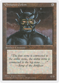 Obsianus Golem [Fourth Edition]-1