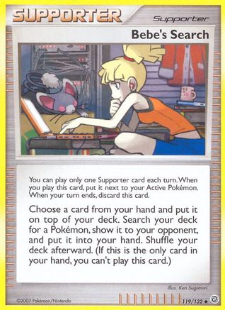 Bebe's Search (119/132) [Diamond & Pearl: Secret Wonders]-1