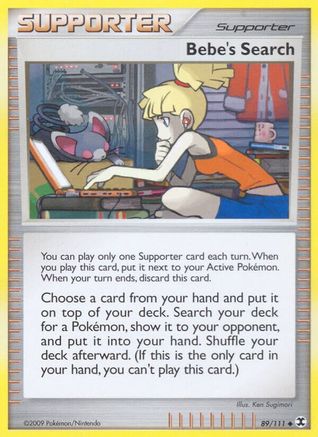 Bebe's Search (89/111) [Platinum: Rising Rivals]-1