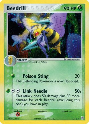 Beedrill (1/112) [EX: FireRed & LeafGreen]-1
