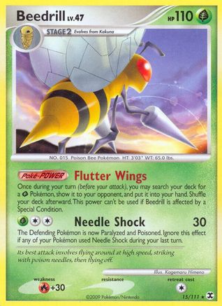 Beedrill (15/111) [Platinum: Rising Rivals]-1