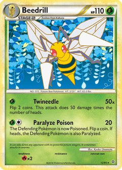 Beedrill (12/95) [HeartGold & SoulSilver: Unleashed]-1